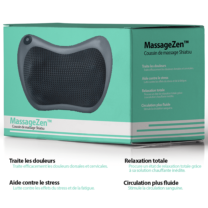 Coussin de Massage Shiatsu Vulaura