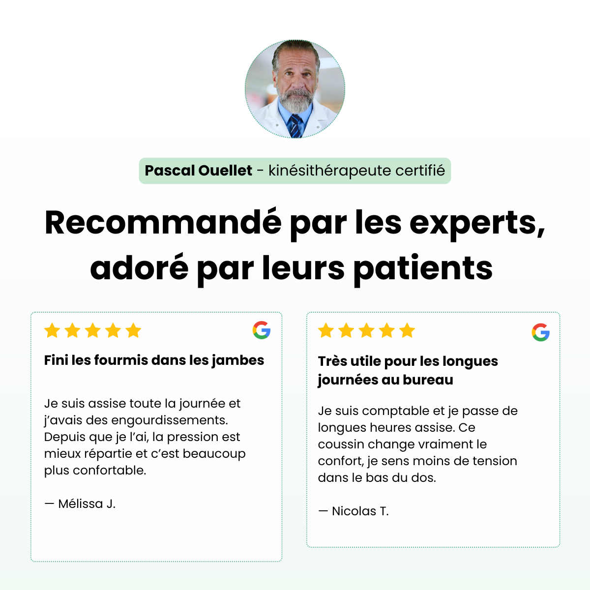 Coussin Orthopédique d'Assise Vulaura