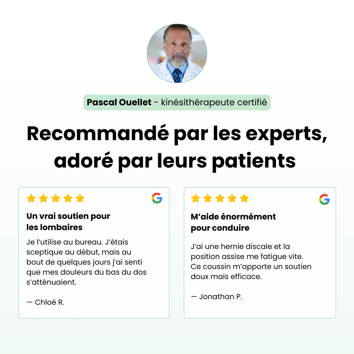 Coussin Orthopédique Lombaires Vulaura