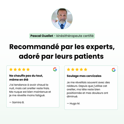 Oreiller Orthopédique Rafraîchissant Vulaura